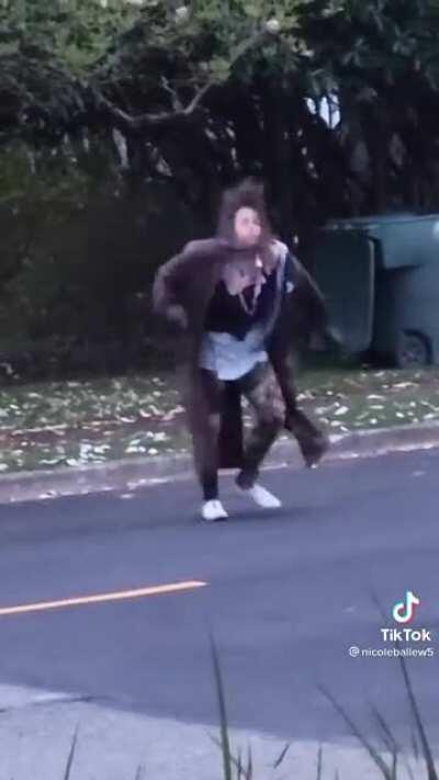 When your Thriller audition doesn't go as planned.