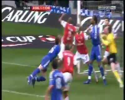 Kicked in the face by a guy who were able to kick a ball at 75-132mph must be sucks.