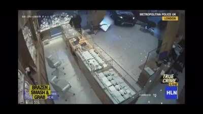 When the heist goes loud