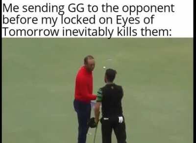 If it locks on, it's a GG