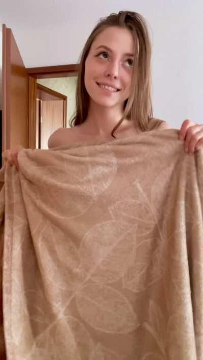 Lets cum on my tits and then I will take off my skirt and you continue?