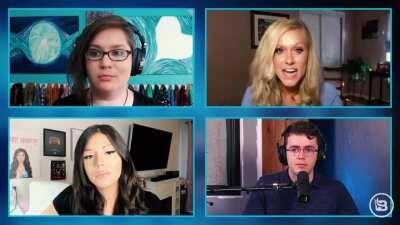 Conservative Transgender Youtuber Blair White conversates with fellow Conservatives.