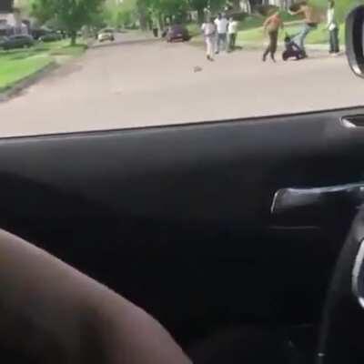 WCGW if I stop to watch a fight