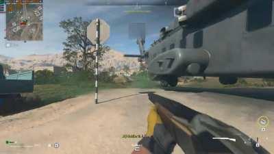 Apparently cars can be driven THROUGH the extract helicopter to push an enemy out?!