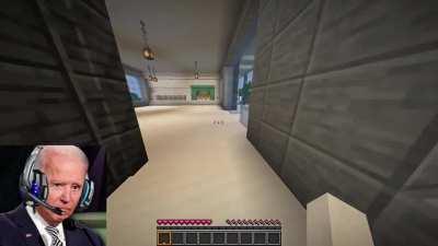 AI Presidents Play Minecraft but with 231 Mods (trump smokes crack cocaine and biden rage quits)