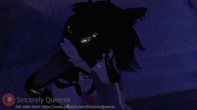 Puppy Girl get's deepthroated! 