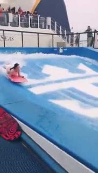 WCGW surfing in a water park?