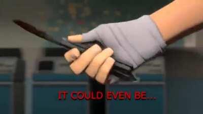 Did you know? Red Spy completes Blu Spy's sentence in Meet the Spy