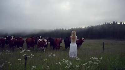 This ancient swedish herdingcall called Kulning is straight up mesmerizing.