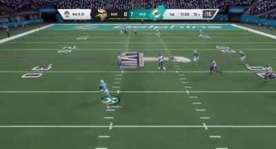 Sick Punt Return in the Super bowl (Madden 20)