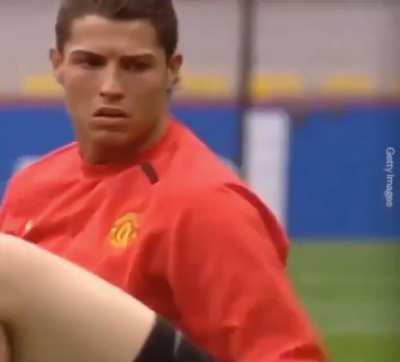 Ronaldo daydreaming