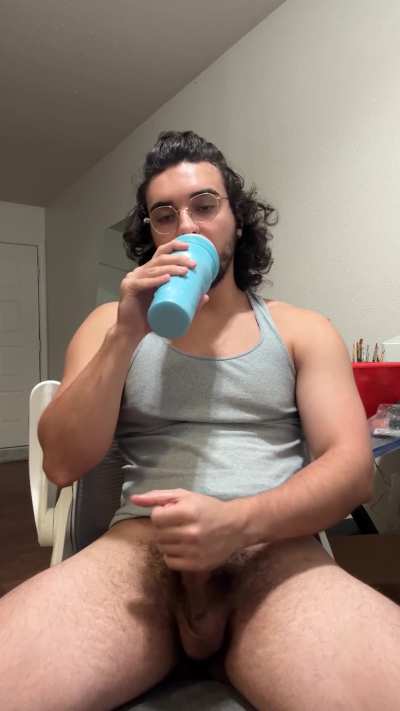 I like to pretend it's your hole i'm eating