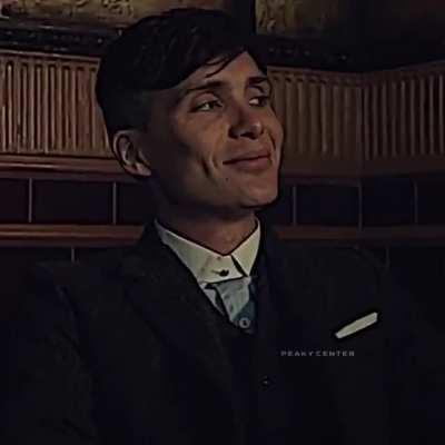 Thomas Shelby Smiling