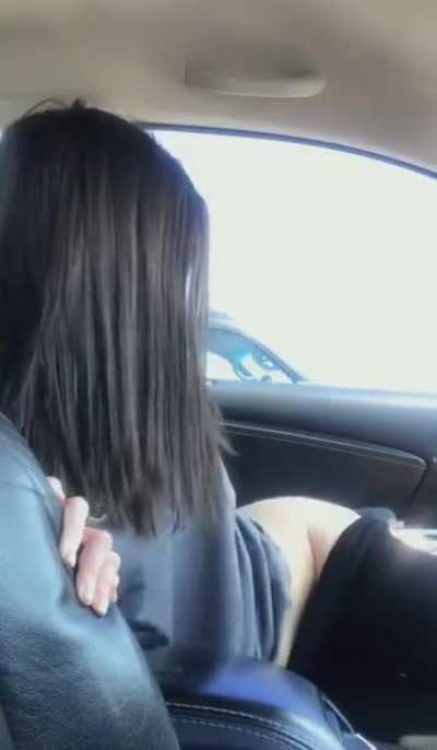 Teen fingering her ass