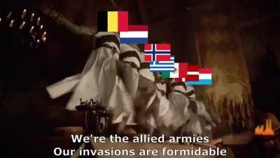 HOI4 Meme - The Allied Armies