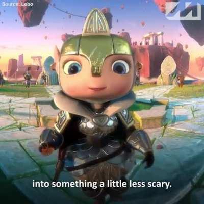 VR in children's medical facility