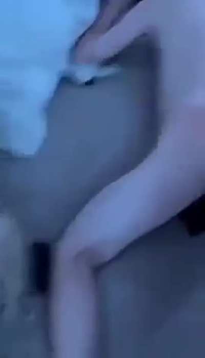 This sissy couldn't handle my BBC so we started an intense training program [20][20]