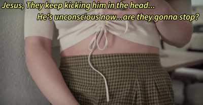 Mommies reaction to seeing you get jumped by your bullies