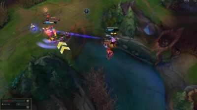 This Thresh was flaming his ADC and saying he was the better support but then this happened