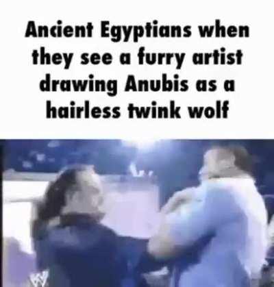 wrestler emerging from coffin