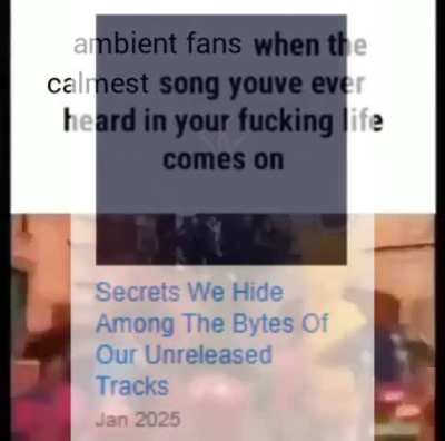 waves were vapored in the new vaporwave ambient drone plunderphonics avantgarde noise split album i made with oomf ❗❗ (link in comments)