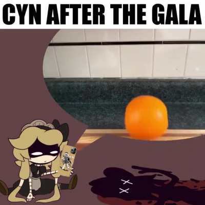 What did Cyn do after the gala?