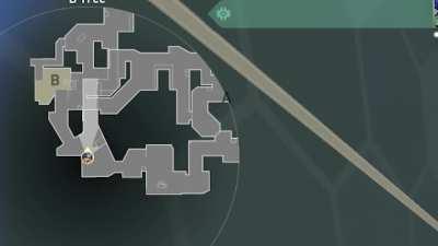 neon lineup that covers tower from the opposite entrance