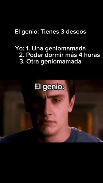 El genio quedó impresionado 