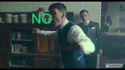 First attempt. Don’t know how popular Peaky Blinders is outside the UK. But remember what would Thomas Shelby do? 🙌🏼💎🙌🏼💎🙌🏼💎