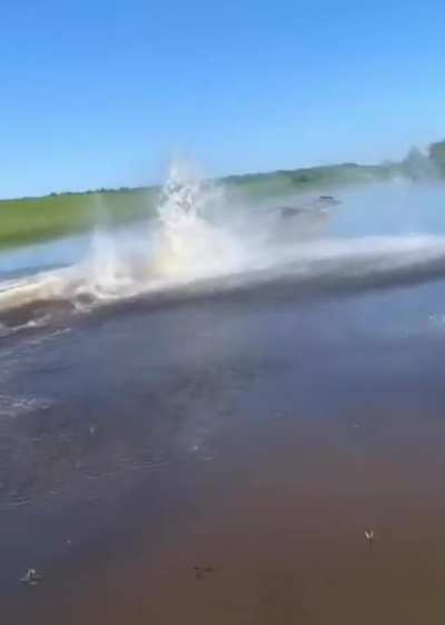 look out for the propeller.