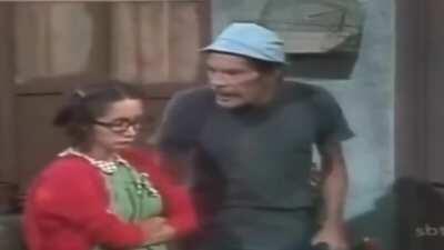 Como sempre, Seu Madruga falando verdades.