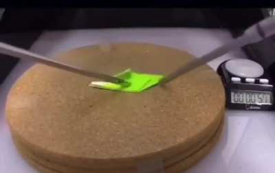 Brain surgeon playing with his instruments