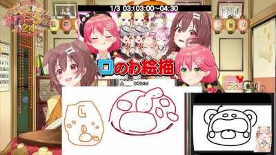 Mikkorone draw along to Iroha's singing