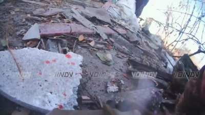 Ukrainian helmat cam hand to hand combat