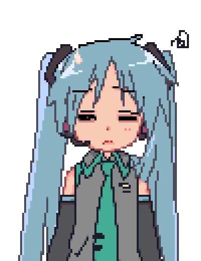 Sleep deprived miku 