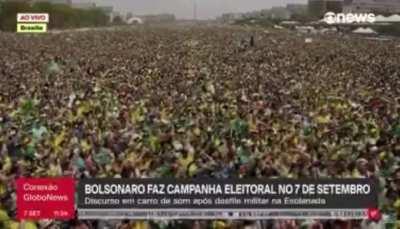 Presidente do Brasil puxando coro de imbroxável. É só isso mesmo.