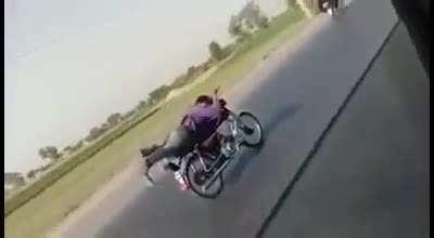 WCGW Superman on the highway