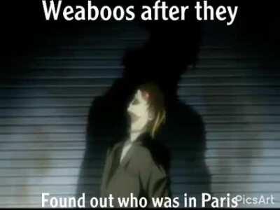 They told me who it was.