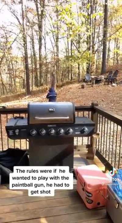 I like to think that Dad was building his son’s character