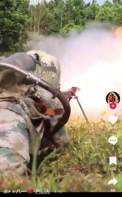 If you cringe westoid armies are so good then how come the glorious PLA are the only major army using flamethrowers huh?! I mean it’s not like it was made in 1953