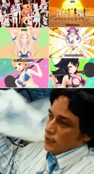 Finding out about this video only now. Hololive’s Onegai Muscle. (Link for video in comments)