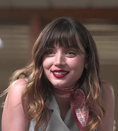 Ana super cute in The Night Clerk