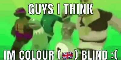 The water is red 😀