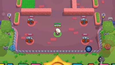 Brawlers changing skins in training cave. My first post here.