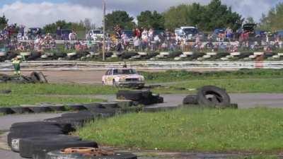 Car Jump competition [England]
