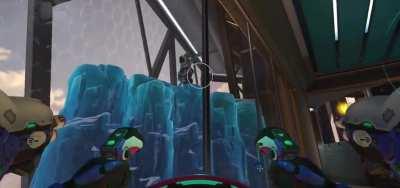 Uhh…was opponent’s Mei throwing or is it a bug and she’s stuck? She was there my final 3 respawns