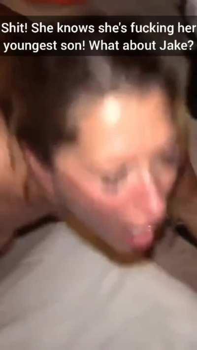 Son and Friends take advantage of Mom P2... the Twist and the other brother