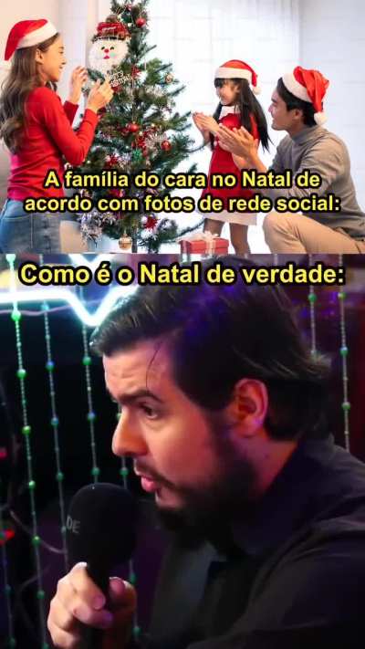 Não quero ver menos que isso na Live de amanhã! O feliz natal aí pra geral