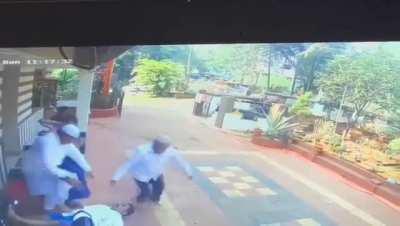 Playing With Motorcycle Acceleter