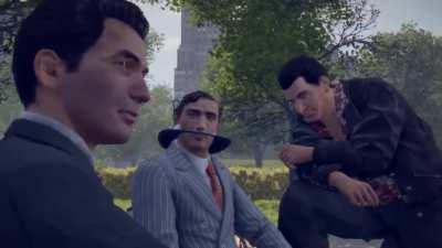 Vito doesn't know how to use a hat